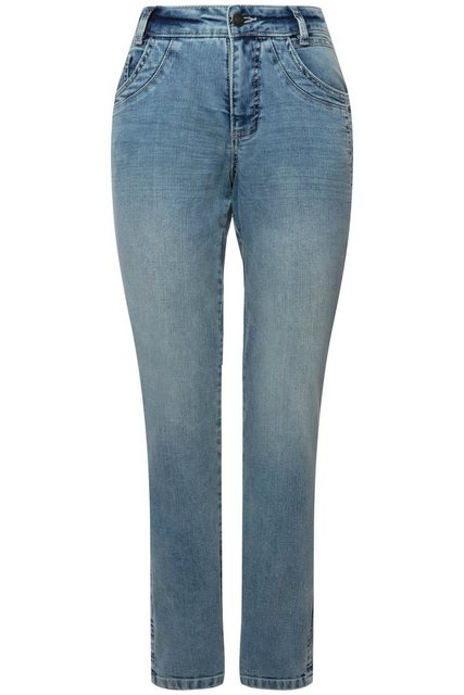 Laurasøn 5-Pocket-Jeans Jeans Straight Fit 5-Pocket Wascheffekte günstig online kaufen