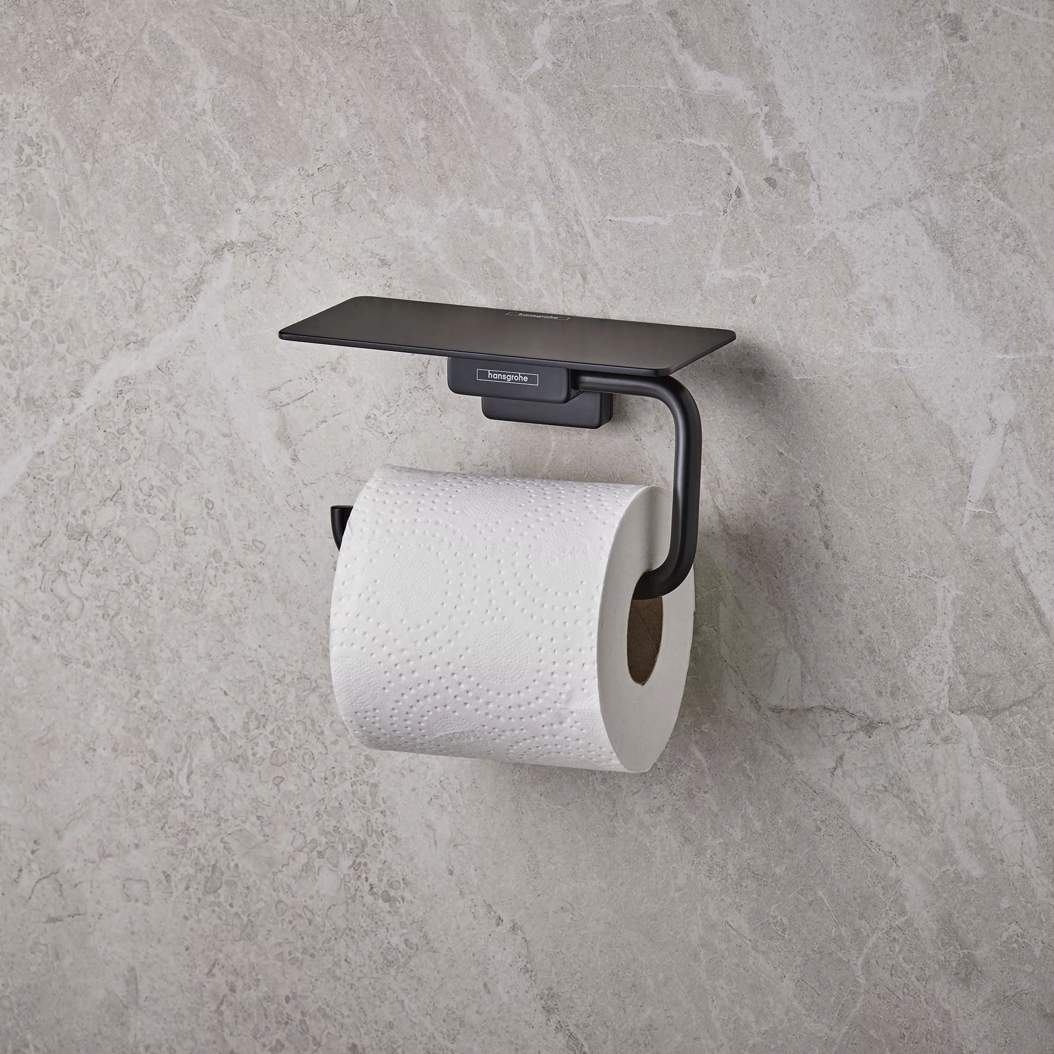 hansgrohe Toilettenpapierhalter "AddStoris", mit Ablage günstig online kaufen