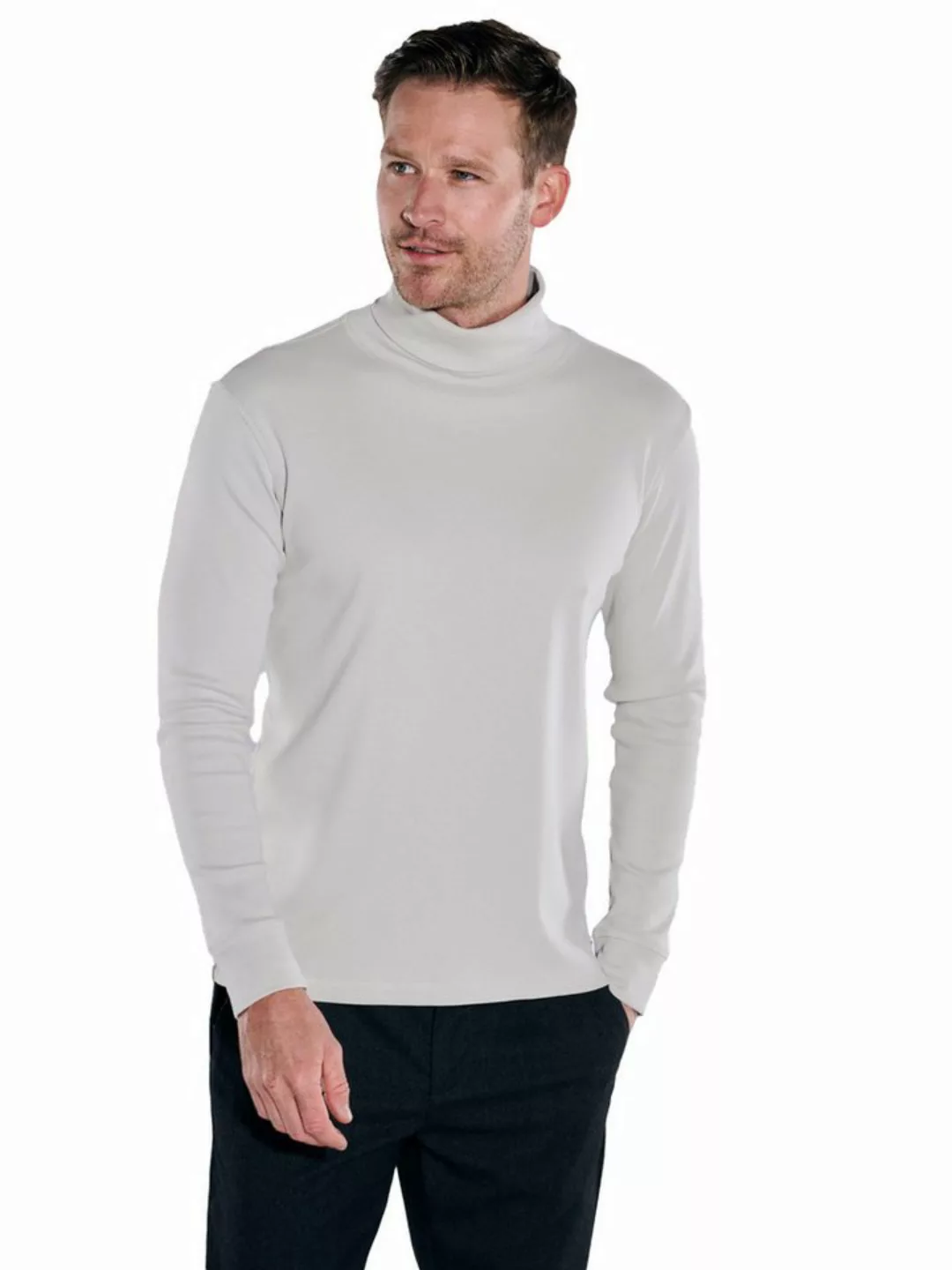 Engbers Langarmshirt Langarm-Shirt mit Rollkragen günstig online kaufen