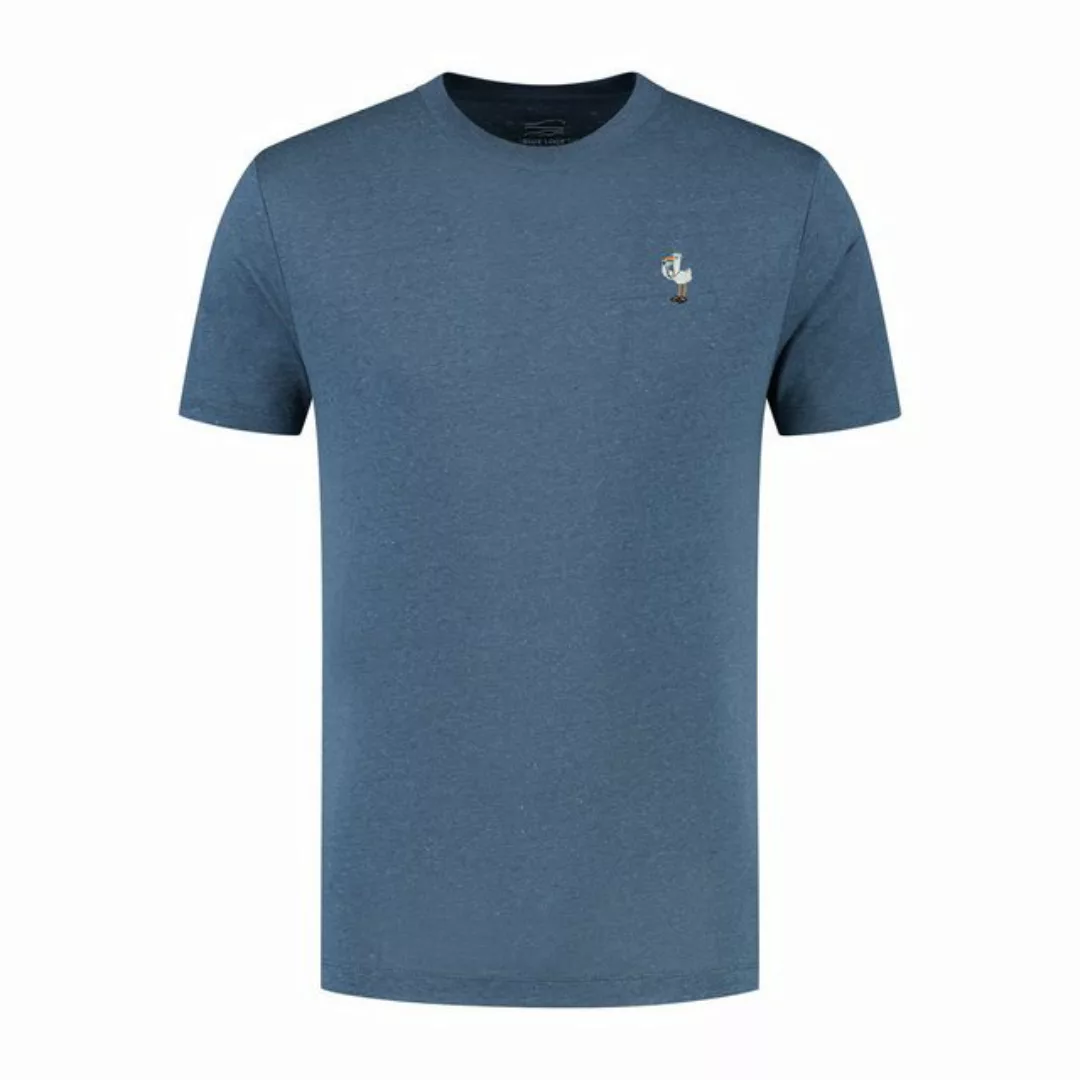 Blue Loop T-Shirt Blue Loop Herren Denimcel Bird Watcher T-Shirt günstig online kaufen