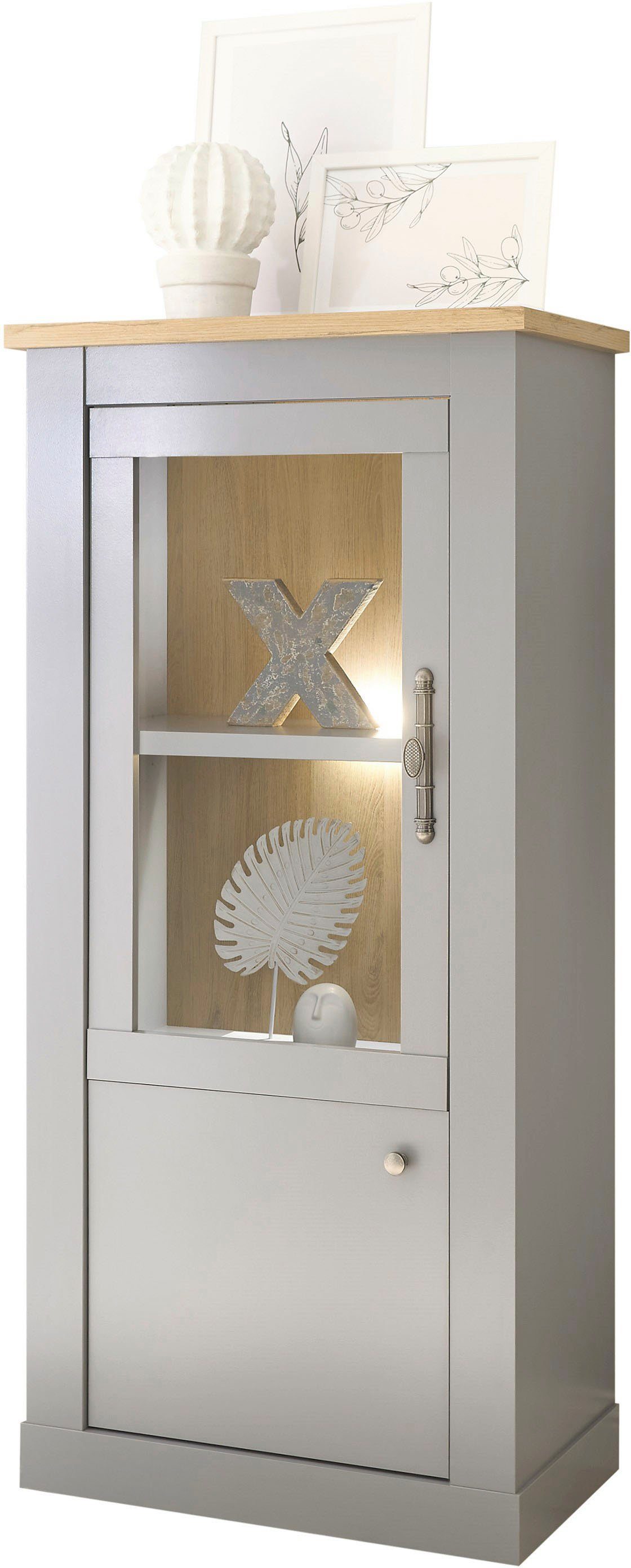Home affaire Vitrine "CHAMBORD", Breite ca. 68 cm günstig online kaufen