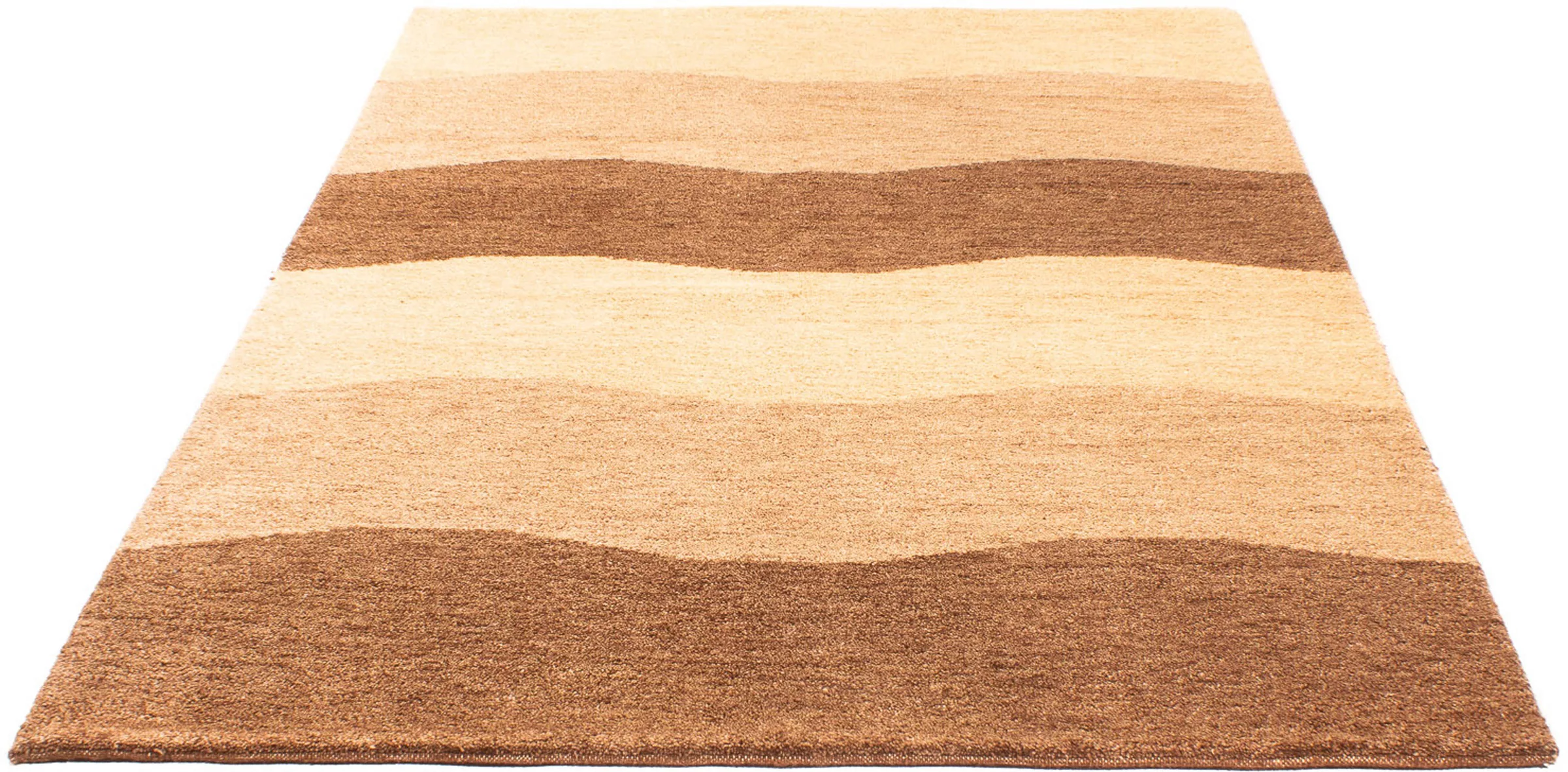 morgenland Wollteppich »Gabbeh - Indus - 201 x 141 cm - mehrfarbig«, rechte günstig online kaufen