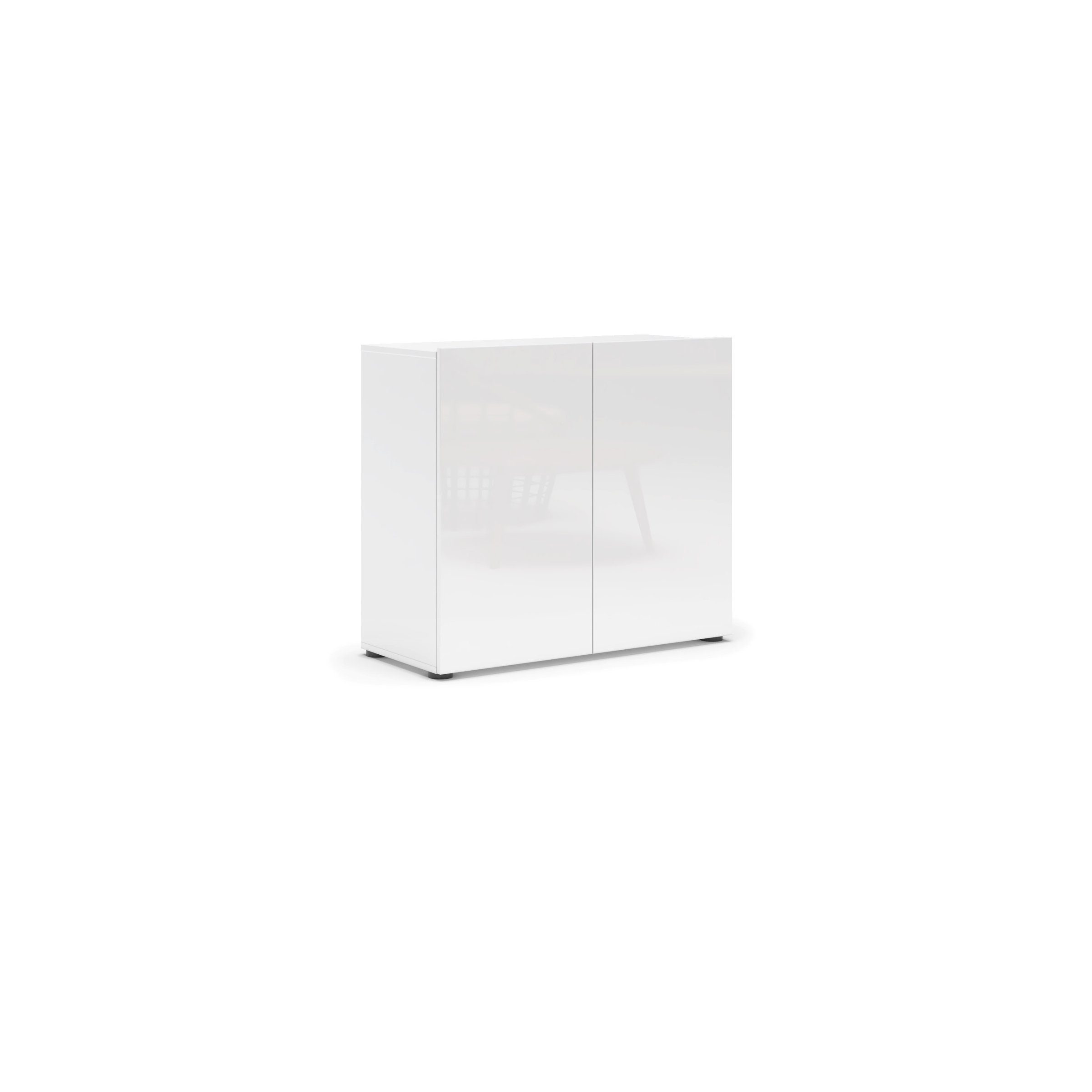 KITALY Sideboard in weiss, Lack Hochglanz günstig online kaufen