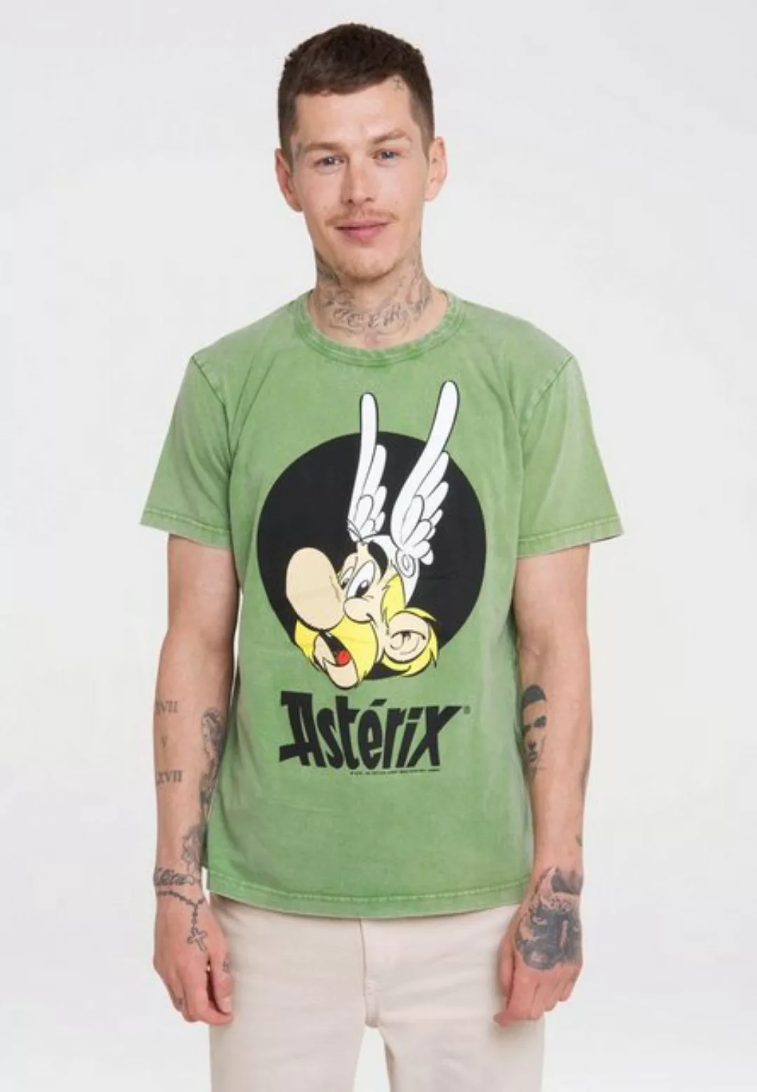 LOGOSHIRT T-Shirt Asterix der Gallier – Asterix mit lizenziertem Print günstig online kaufen