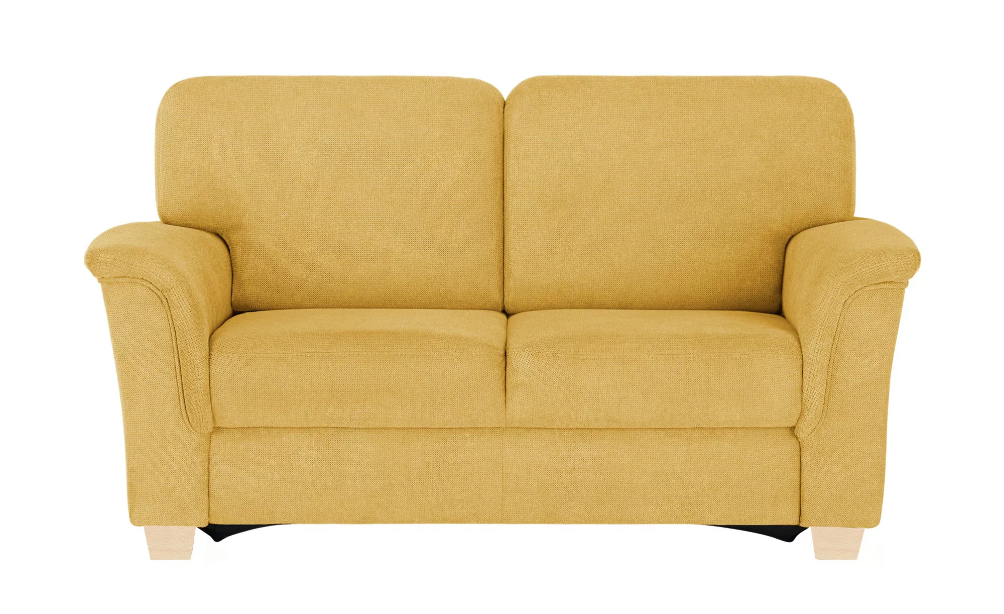 smart Sofa  Valencia - gelb - 164 cm - 90 cm - 93 cm - Polstermöbel > Sofas günstig online kaufen