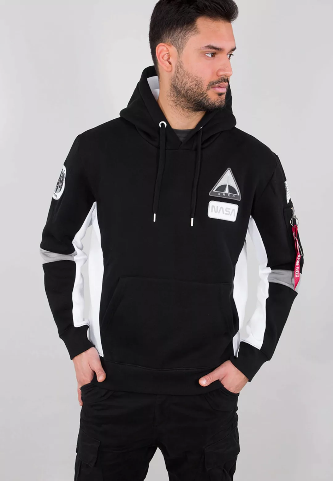 Alpha Industries Hoodie "Space Camp Hoodie Kapuzensweatshirt" günstig online kaufen