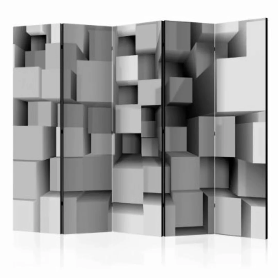 artgeist Paravent Mechanical Symmetry II [Room Dividers] grau Gr. 225 x 172 günstig online kaufen