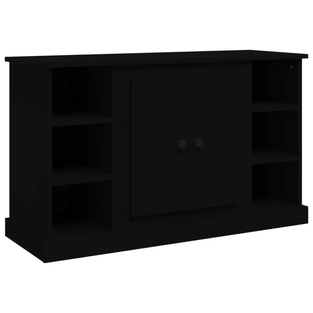 Vidaxl Sideboard Schwarz 100x35,5x60 Cm Holzwerkstoff günstig online kaufen