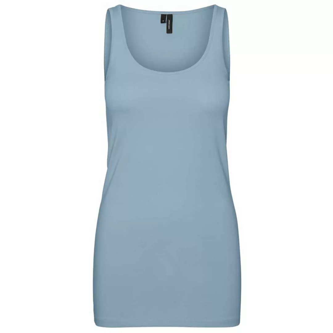 Vero Moda Maxi My Soft Long Ärmelloses T-shirt M Blue Fog günstig online kaufen