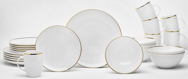 van Well Kombiservice »Geschirr-Set, Service Glamour White«, (Set, 24 tlg.) günstig online kaufen