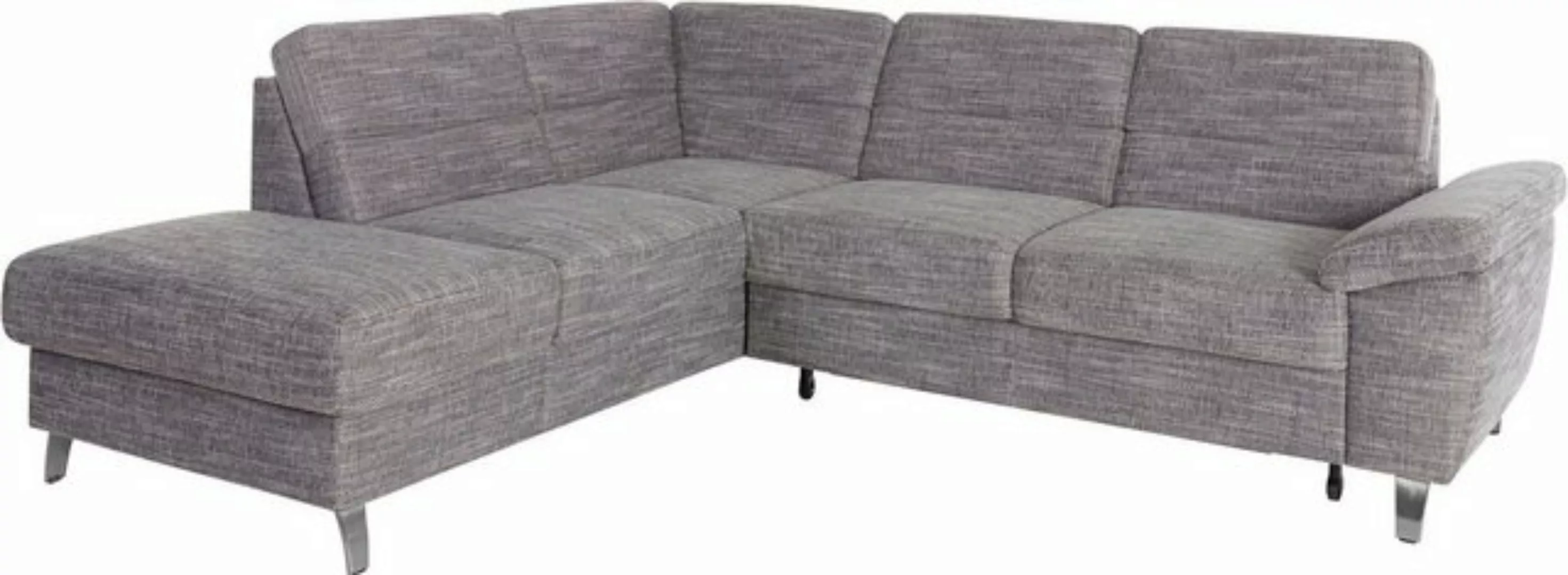 sit&more Ecksofa "Sorano L-Form", wahlweise mit Bettfunktion und Bettkasten günstig online kaufen