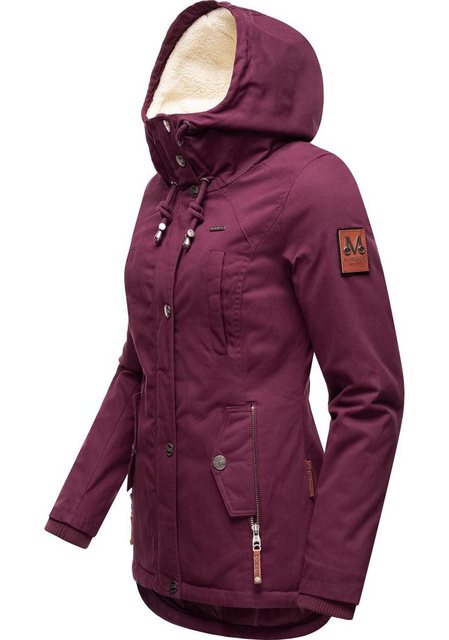 Marikoo Winterjacke "Bikoo", mit Kapuze, sportliche Damen Outdoor Baumwollj günstig online kaufen