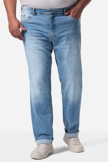 Men Plus 5-Pocket-Jeans Men+ Jeans 5-Pocket Tapered Loose Fit bis 36/72 günstig online kaufen