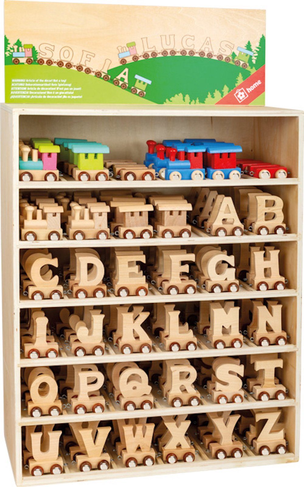 Small Foot Spielzeug-Zug Buchstabenzug Namenszug R günstig online kaufen