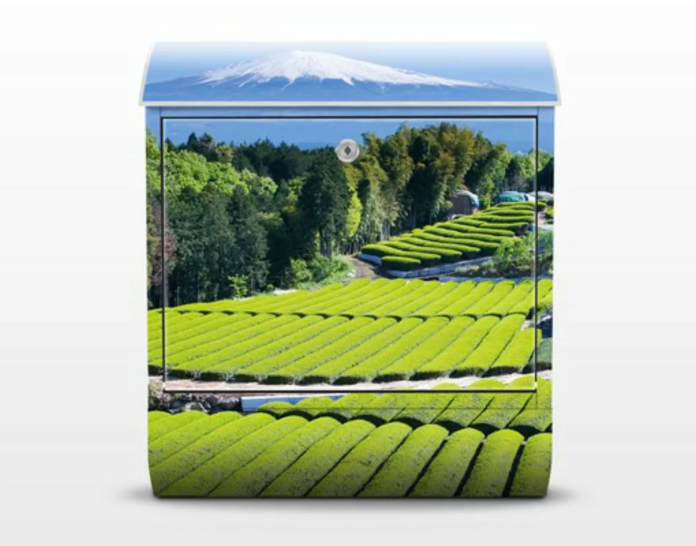 Briefkasten Natur & Landschaft Teefelder vor dem Fuji günstig online kaufen