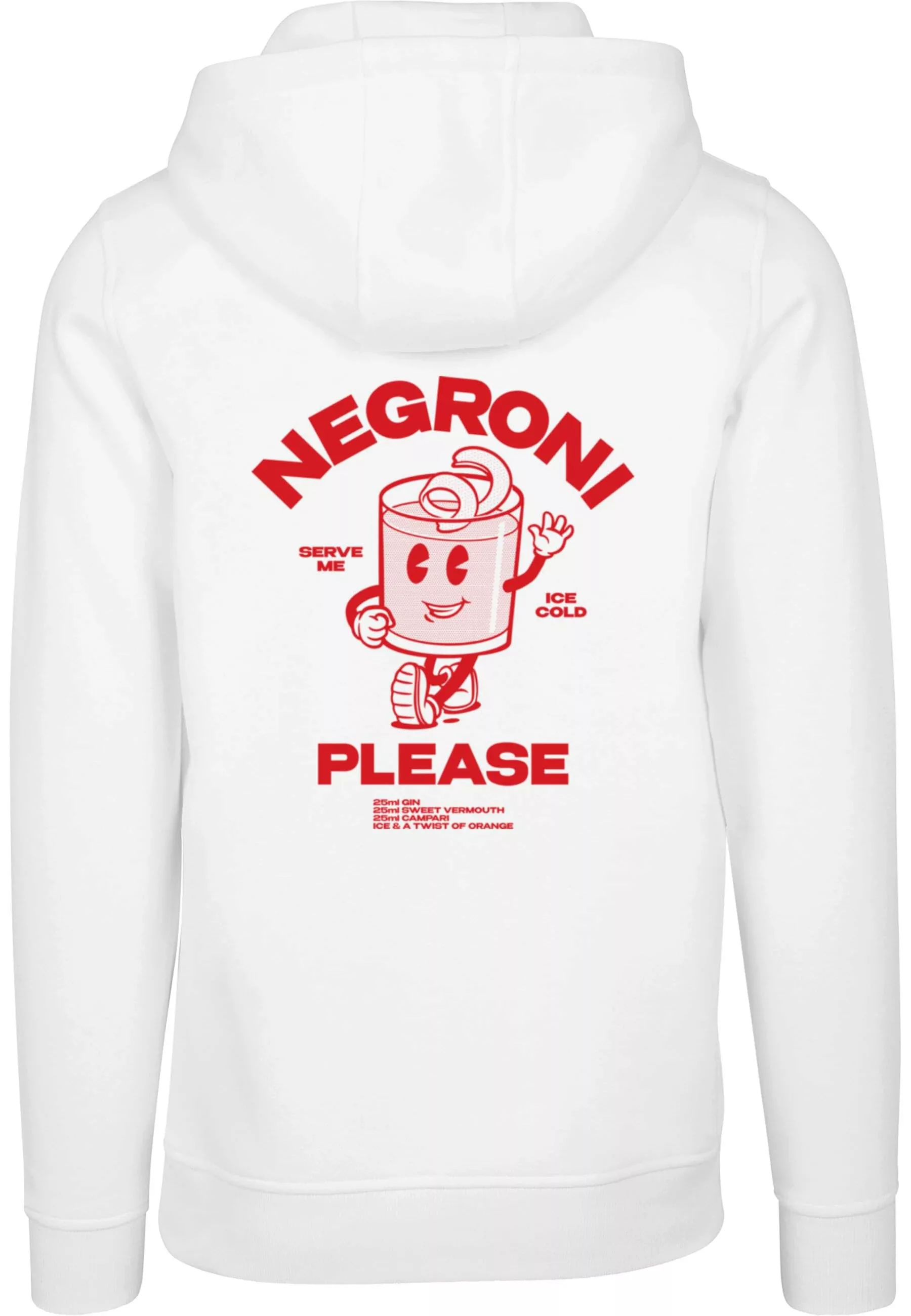 MisterTee Kapuzensweatshirt "MisterTee Negroni Please Hoody" günstig online kaufen