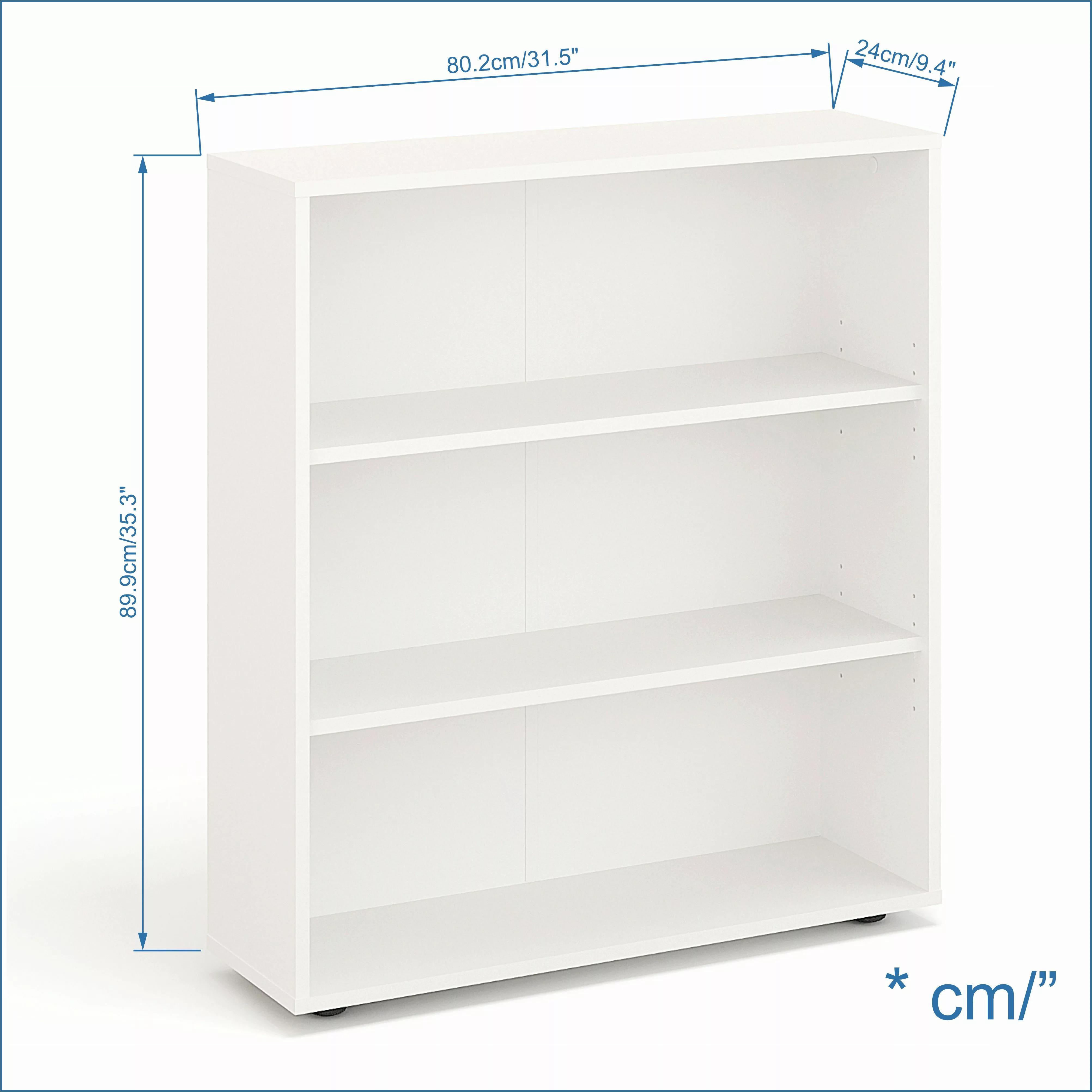 KOMTO Bücherregal Lumo 80 cm breit günstig online kaufen