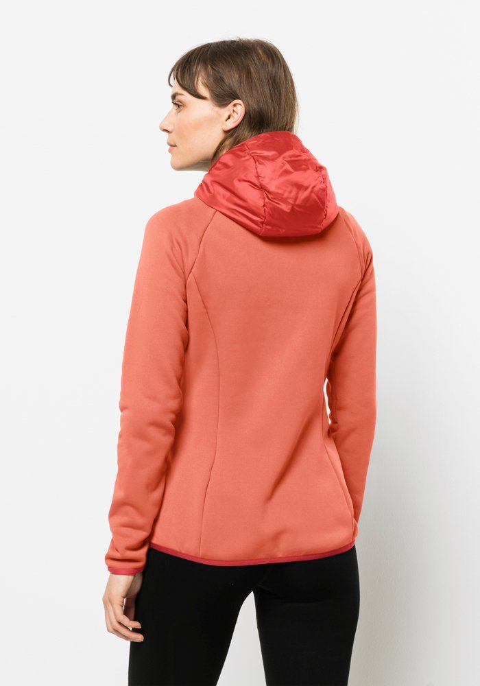 Jack Wolfskin Hybridjacke "ROUTEBURN PRO HYBRID W", mit Kapuze günstig online kaufen