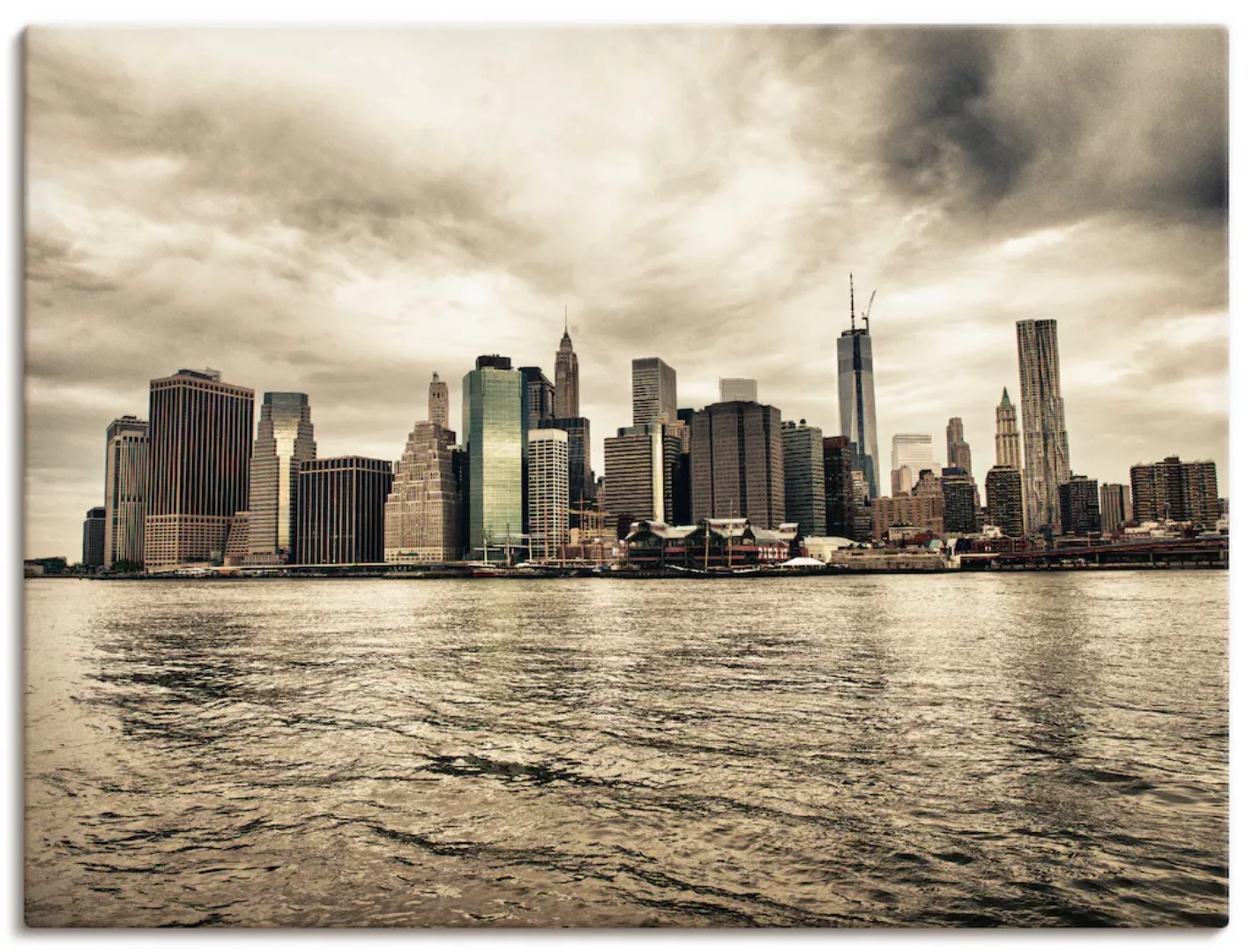Artland Wandbild »Lower Manhattan Skyline«, Amerika, (1 St.) günstig online kaufen