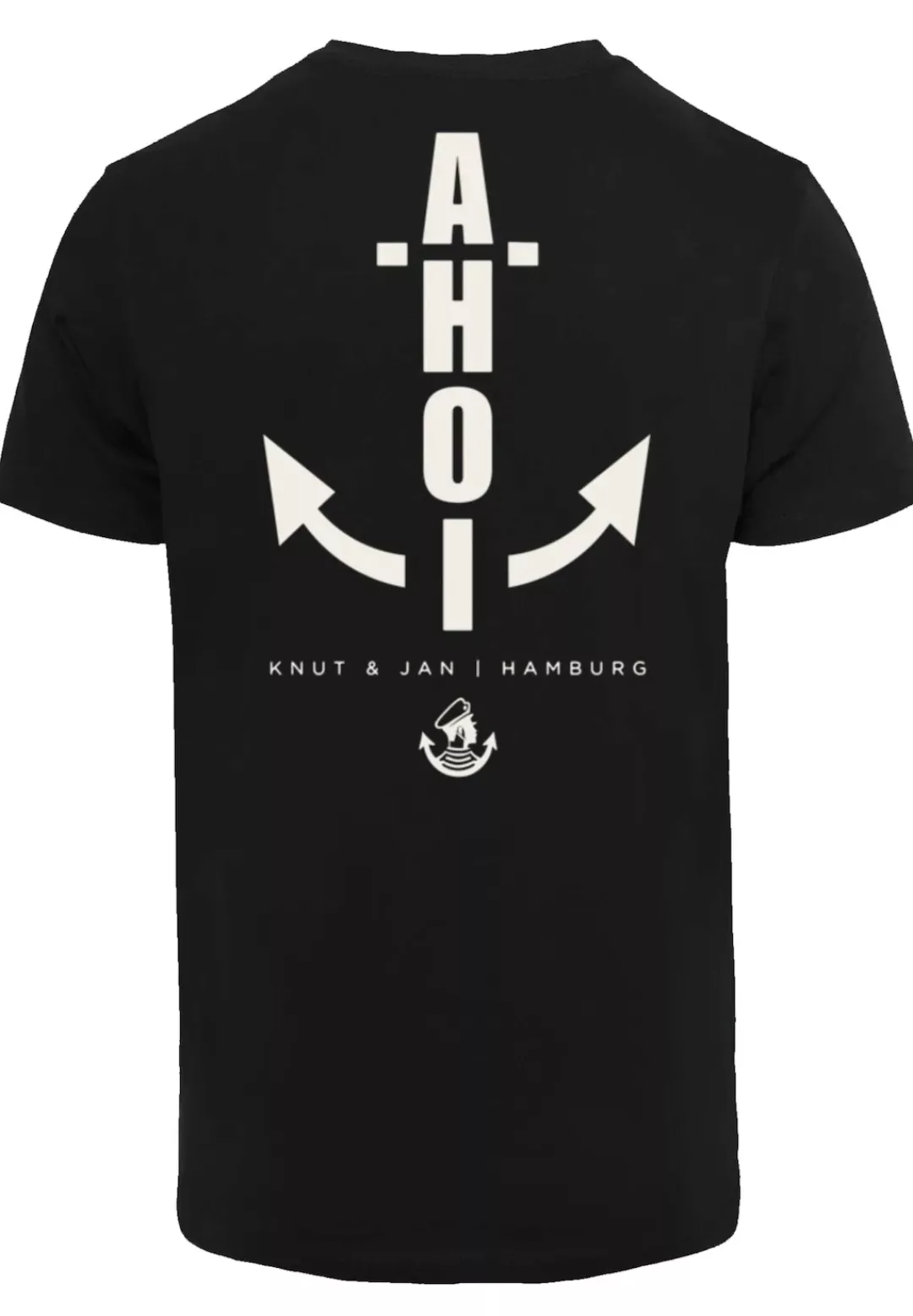 F4NT4STIC T-Shirt "AHOI Knut & Jan Hamburg", Print günstig online kaufen