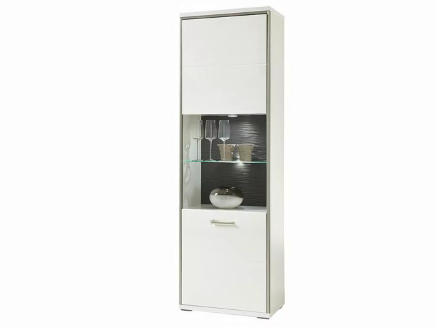 MCA furniture Vitrine 64 x 201 x 38 cm (B/H/T) günstig online kaufen