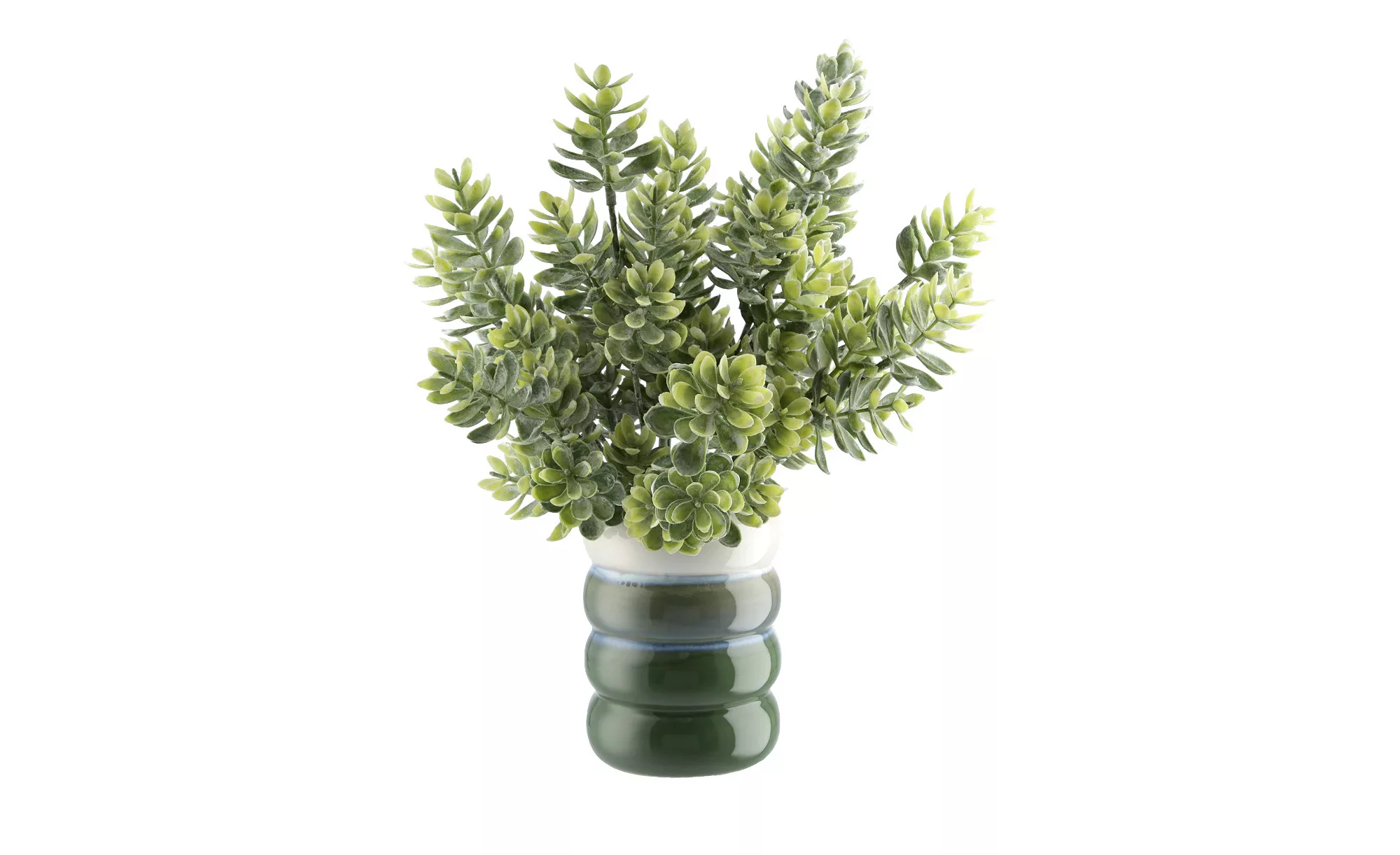 Vase ¦ grün ¦ Porzellan ¦ Maße (cm): H: 11  Ø: 8.5 Accessoires > Vasen - Hö günstig online kaufen