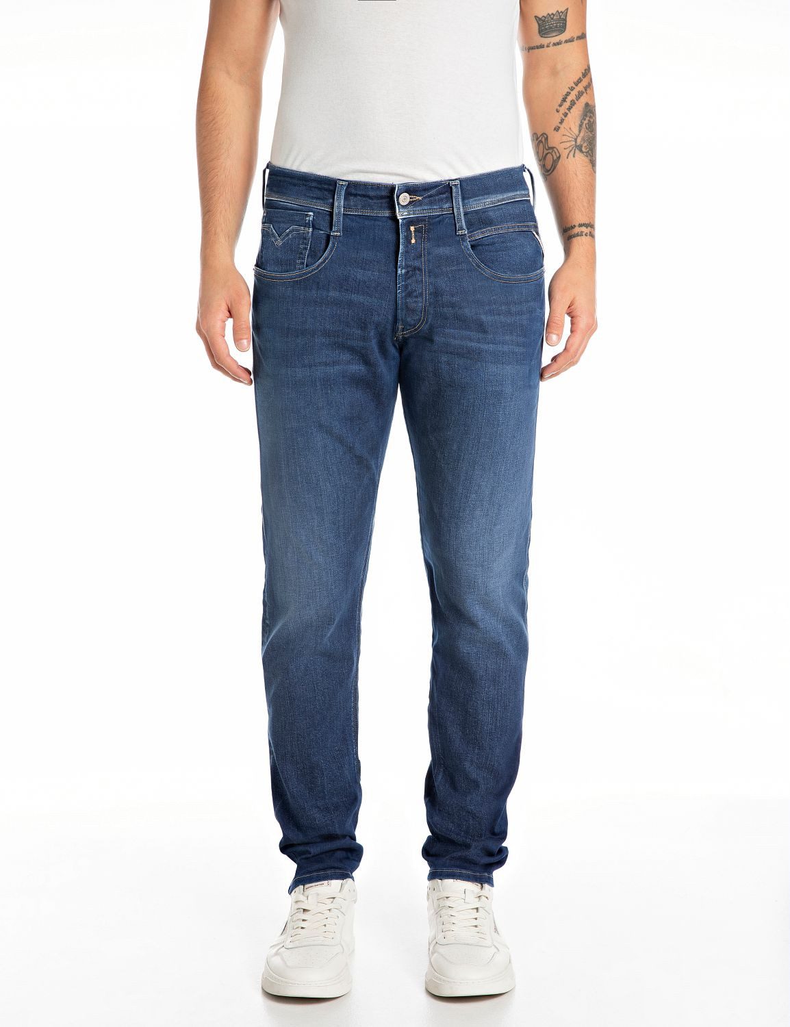 Replay Slim-fit-Jeans Anbass günstig online kaufen