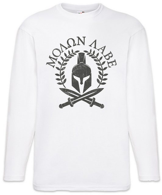 Urban Backwoods Langarmshirt Spartan Motto Langarm T-Shirt Credo Sparta Spa günstig online kaufen