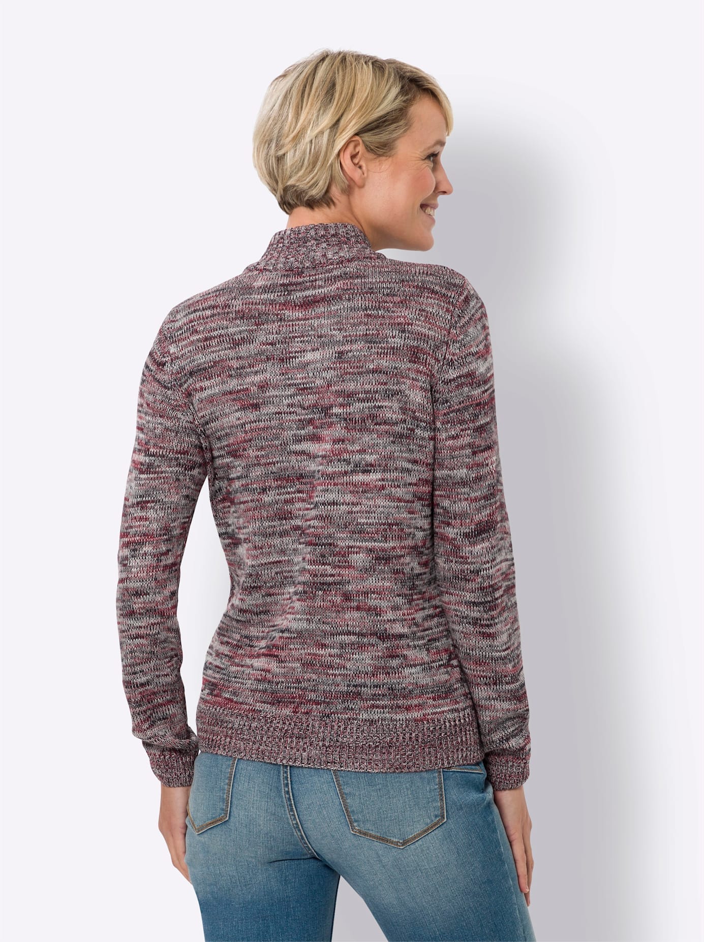 Classic Basics Strickpullover "Stehkragen-Pullover" günstig online kaufen