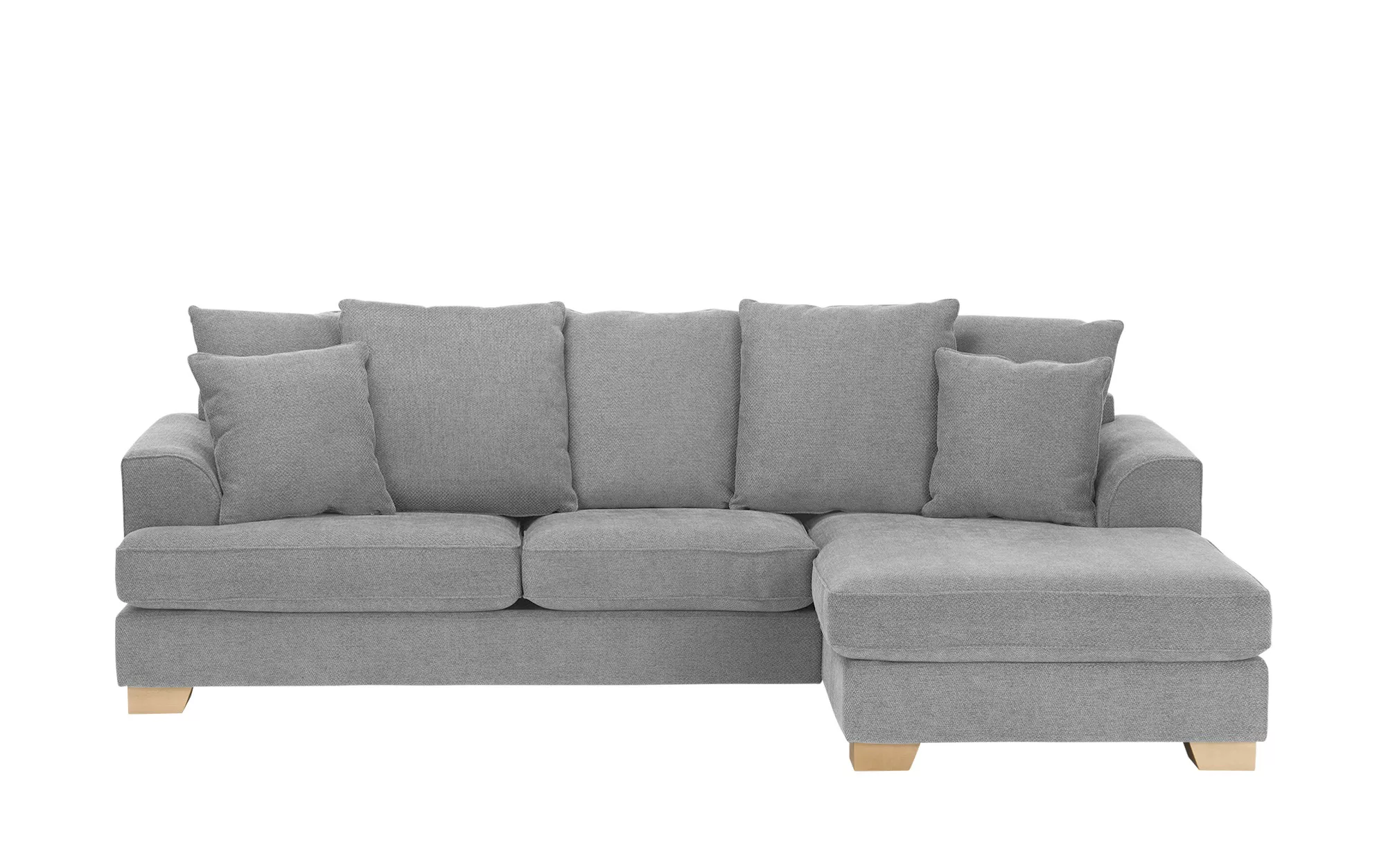 SOHO Ecksofa  Franka ¦ grau ¦ Maße (cm): B: 268 H: 87 T: 161 Polstermöbel > günstig online kaufen