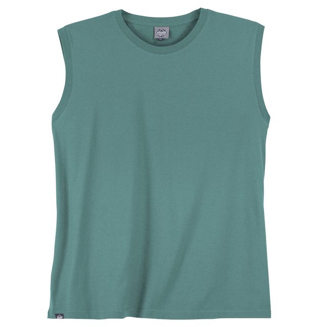 AHORN SPORTSWEAR Muscleshirt Große Größen Herren Basic Tanktop dunkelmint A günstig online kaufen