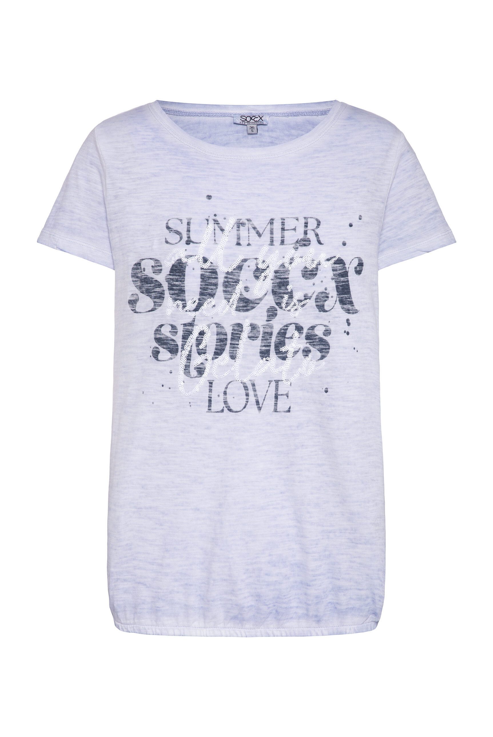 SOCCX Rundhalsshirt, aus Baumwolle günstig online kaufen