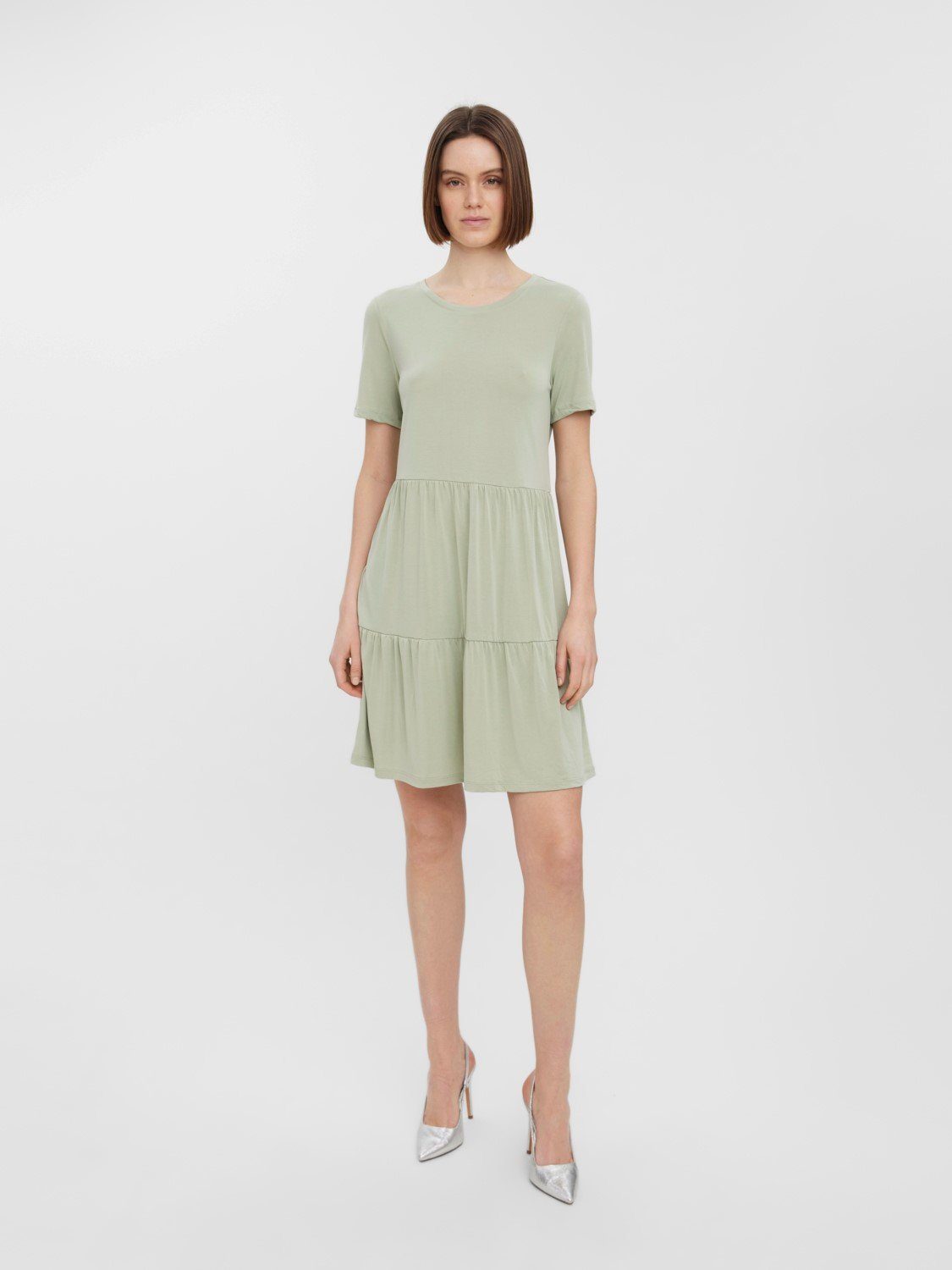 Vero Moda Shirtkleid (kurz, 1-tlg) VMFILLI günstig online kaufen