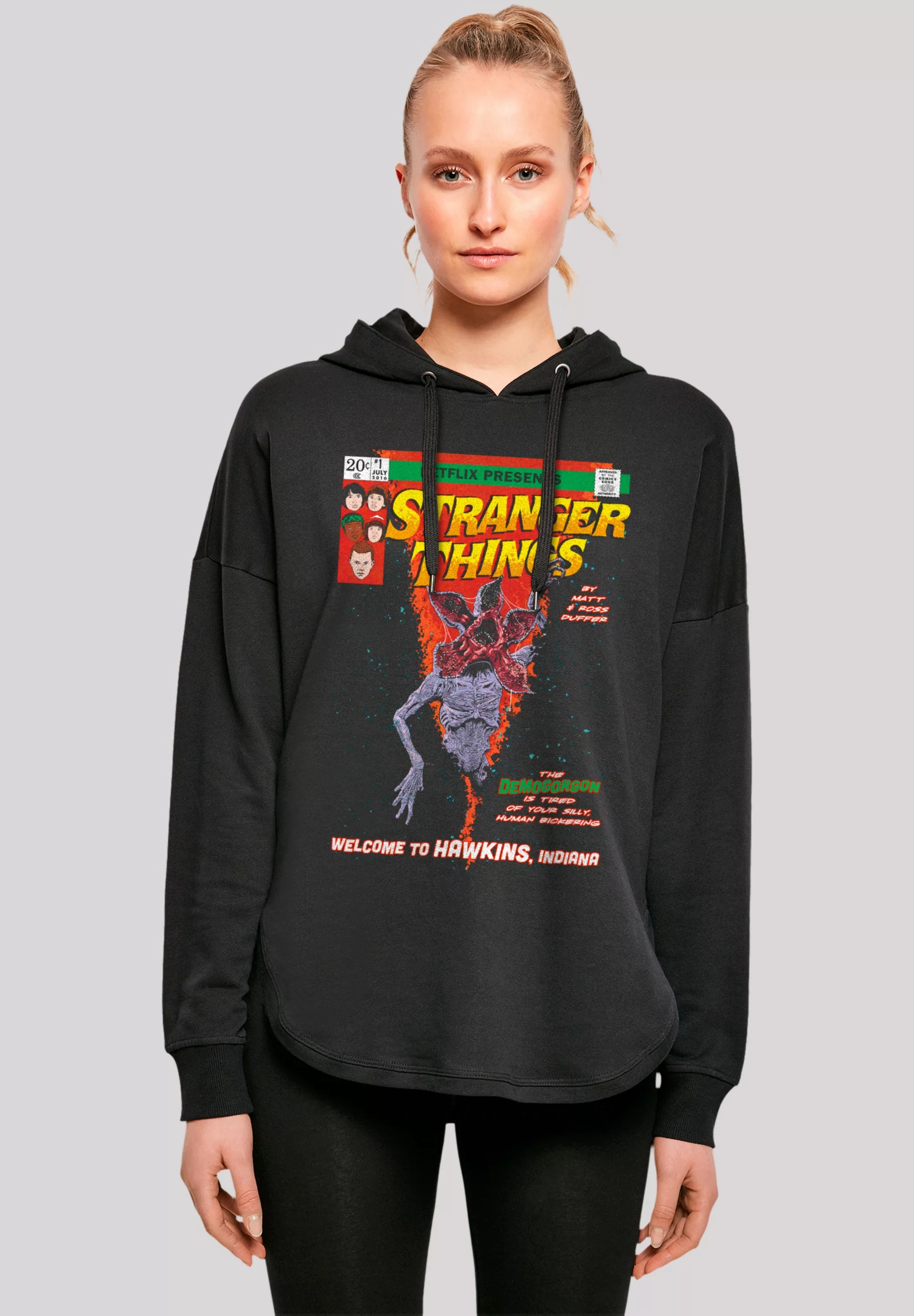 F4NT4STIC Kapuzenpullover "Stranger Things Comic Cover Netflix TV Series", günstig online kaufen