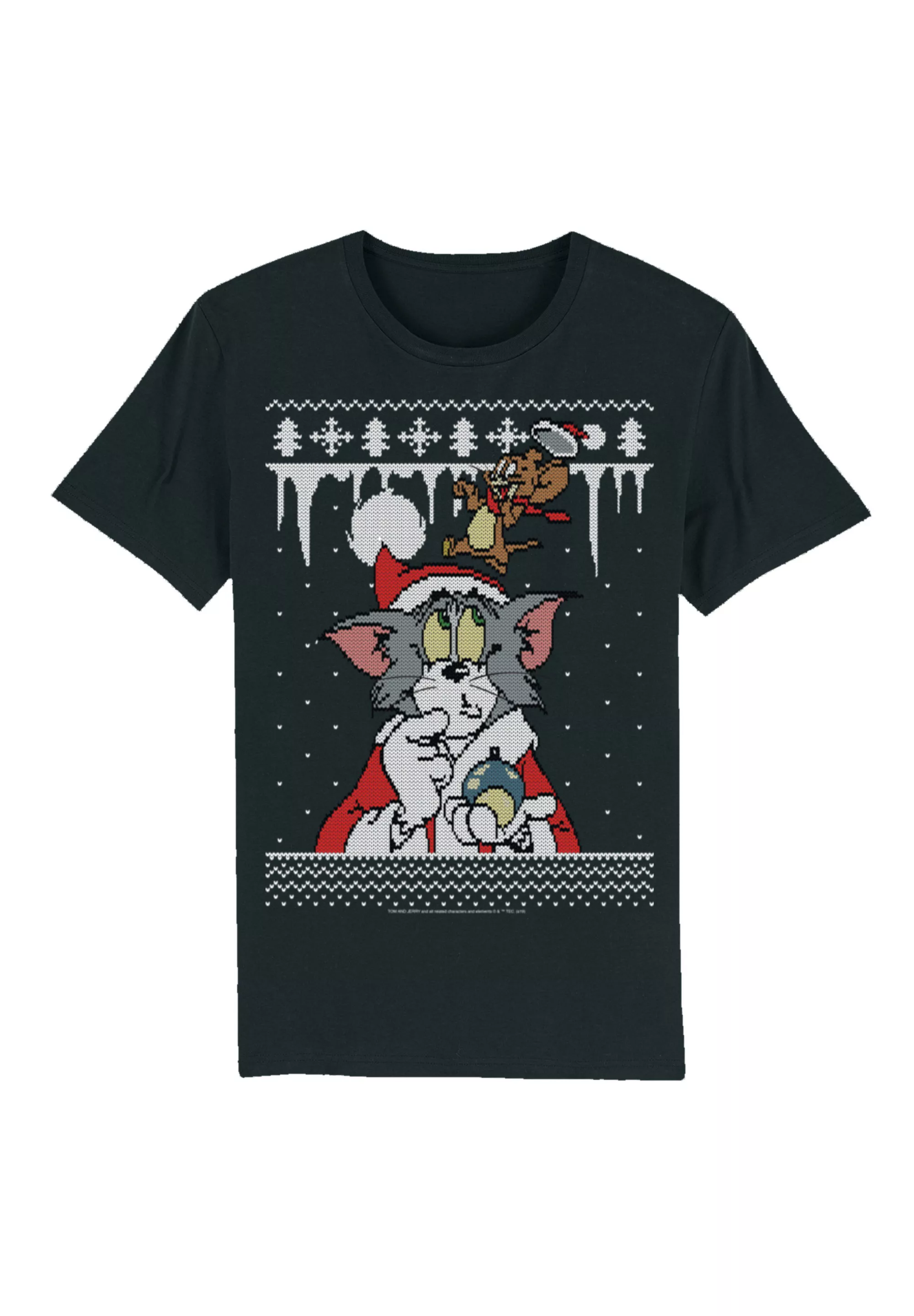 F4NT4STIC T-Shirt "Tom And Jerry Christmas Isle", Premium Qualität günstig online kaufen