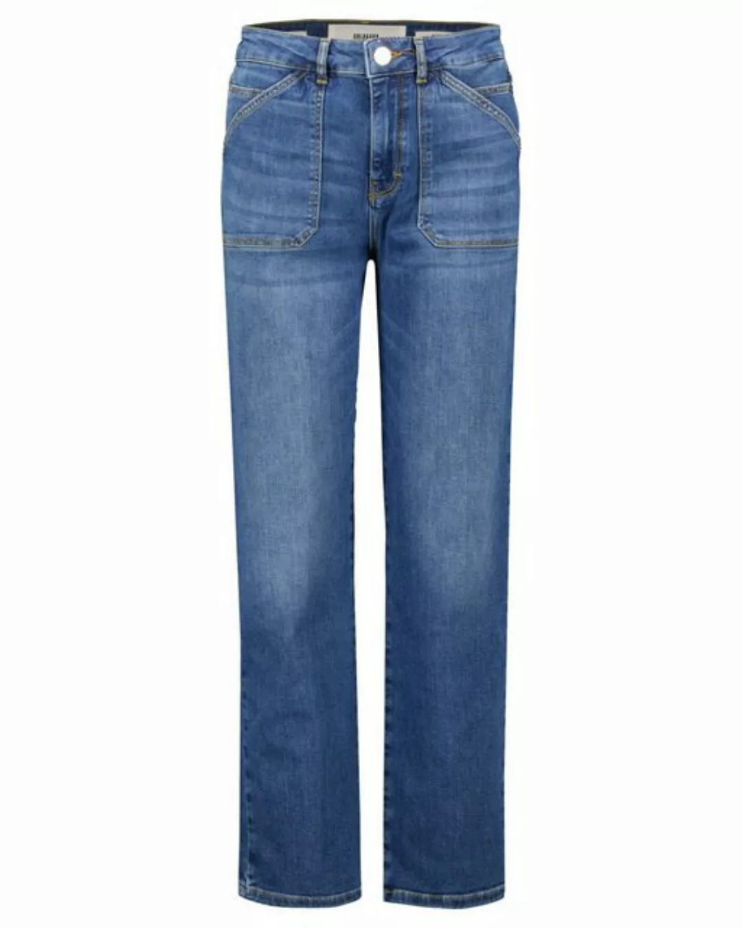 Goldgarn 5-Pocket-Jeans Damen Jeanshose Q 5 Straight (1-tlg) günstig online kaufen