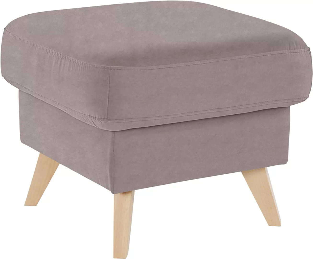 exxpo - sofa fashion Hocker "Nappa mit praktischem Staufach unter der Sitzf günstig online kaufen