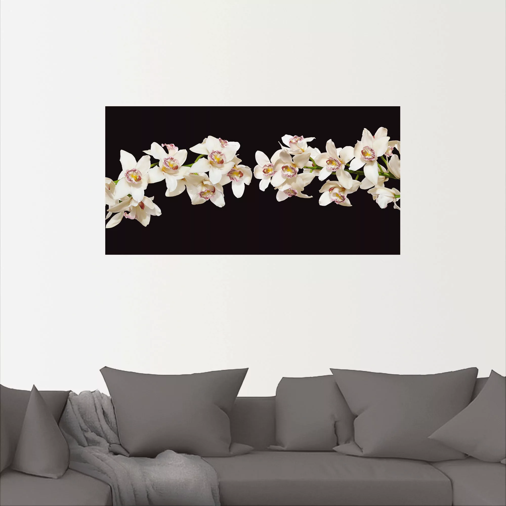 Artland Wandfolie »Weiße Orchideen«, Blumen, (1 St.), selbstklebend günstig online kaufen