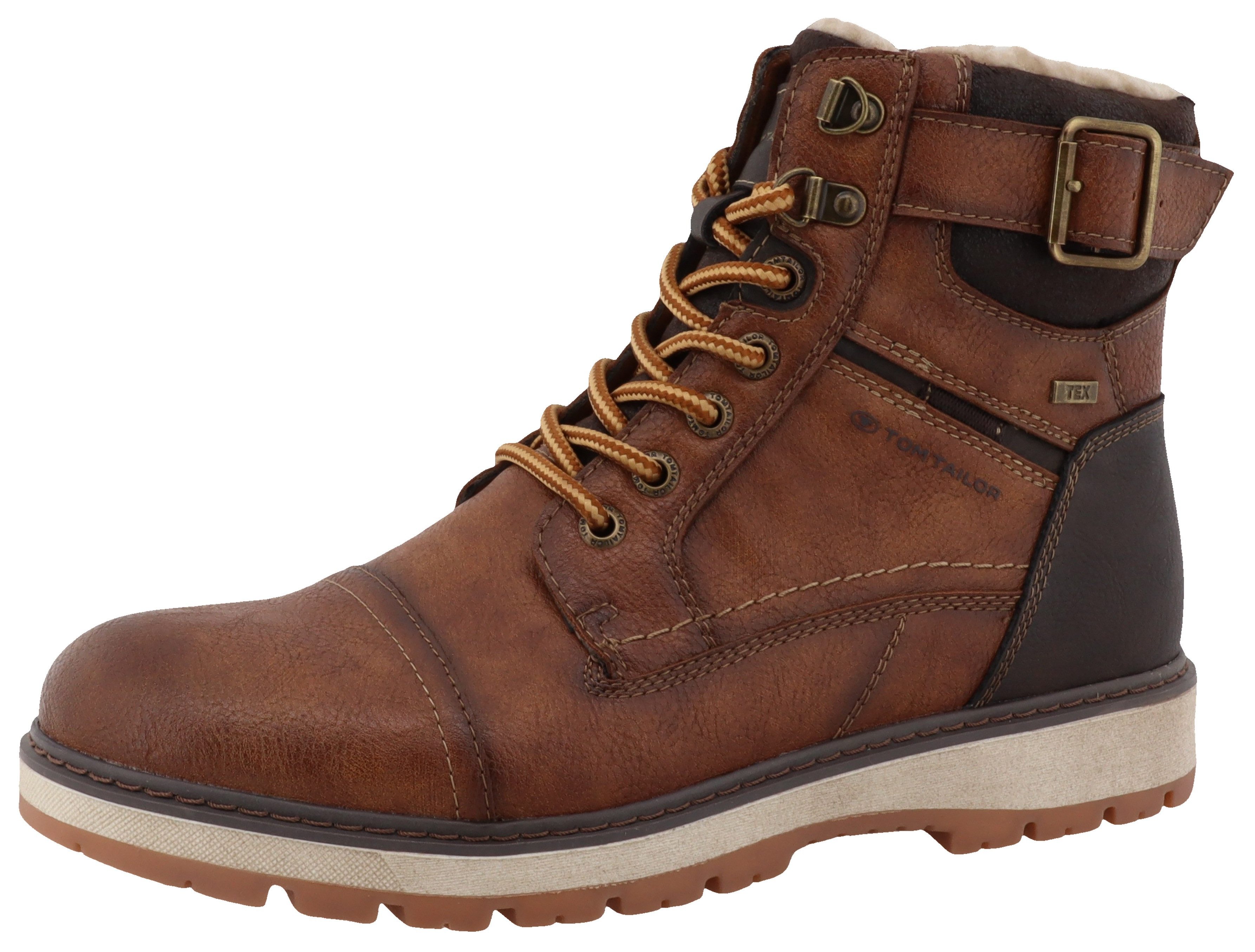 TOM TAILOR Winterboots, Outdoorschuh, Winterstiefel, Schnürboots günstig online kaufen