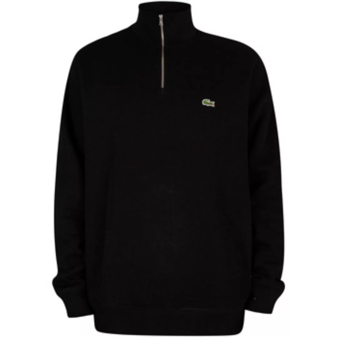 Lacoste  Sweatshirt Baumwoll-Sweatshirt mit 1/4-Reißverschlusskragen günstig online kaufen