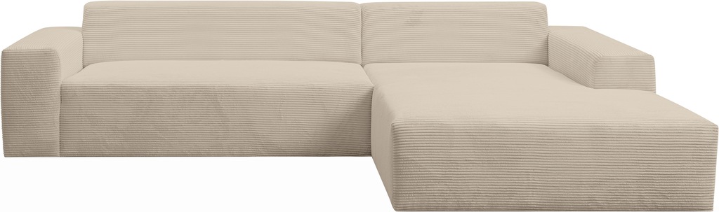 WERK2 Ecksofa »Zeus-XL, Mega-Sofa mit großer Sitztiefe, Stellmaße 311cm x 2 günstig online kaufen