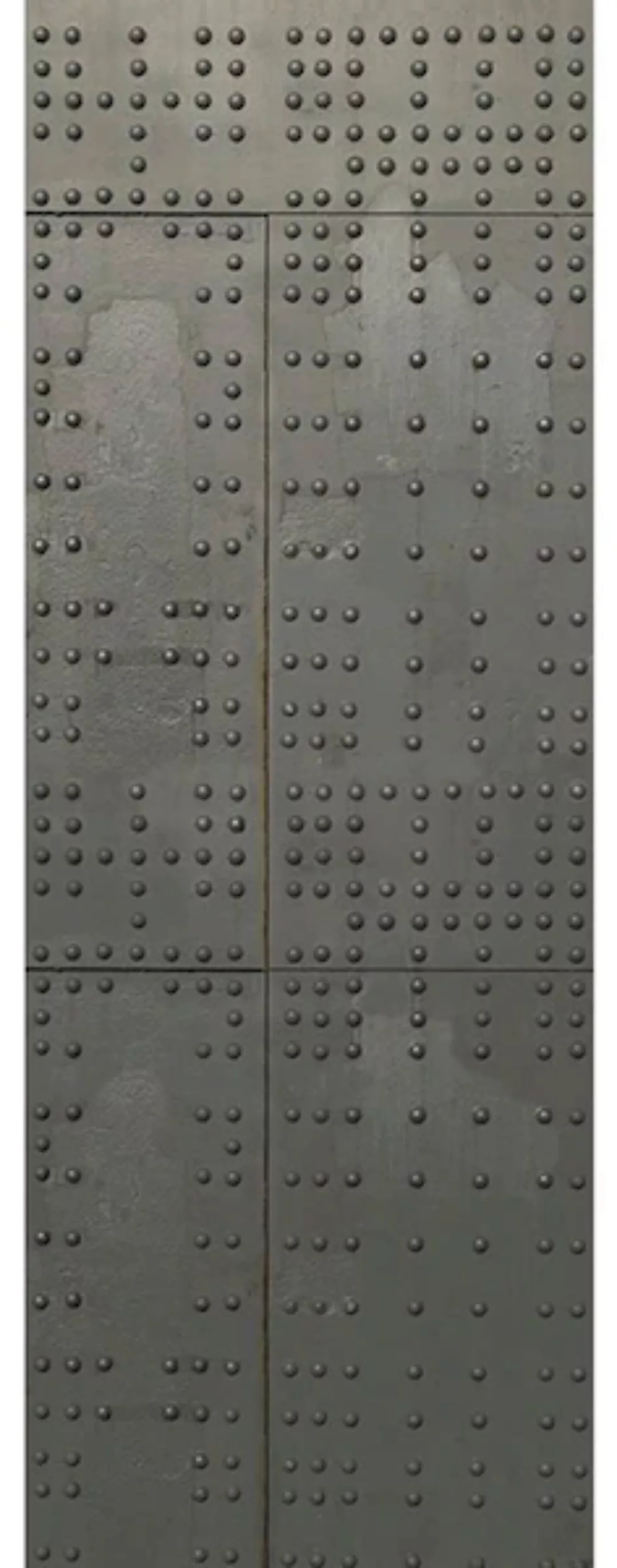 Architects Paper Fototapete »Made Of Steel«, Modern Tapete Stahloptik Panel günstig online kaufen