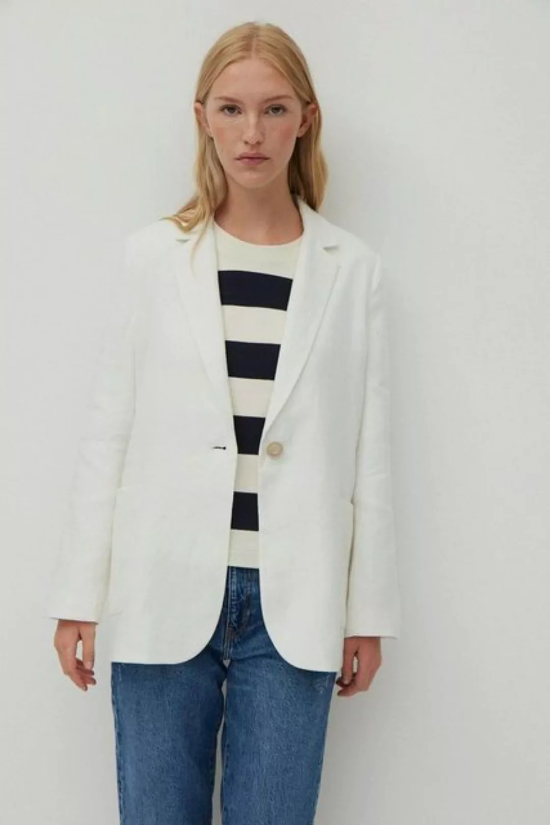 THE FASHION PEOPLE Jackenblazer Blazer Linen günstig online kaufen