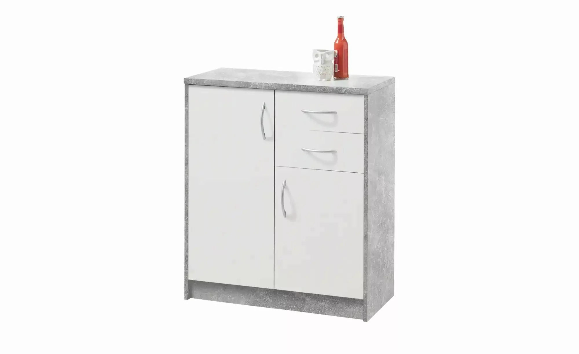 Kommode  Oppeano ¦ grau ¦ Maße (cm): B: 74 H: 86 T: 35 Kommoden & Sideboard günstig online kaufen