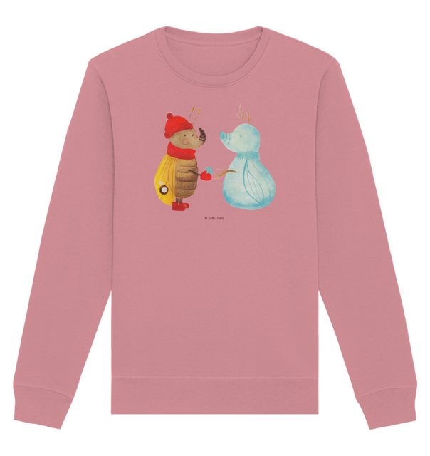 Mr. & Mrs. Panda Longpullover Größe S Nachtfalter Schneemann - Canyon Pink günstig online kaufen