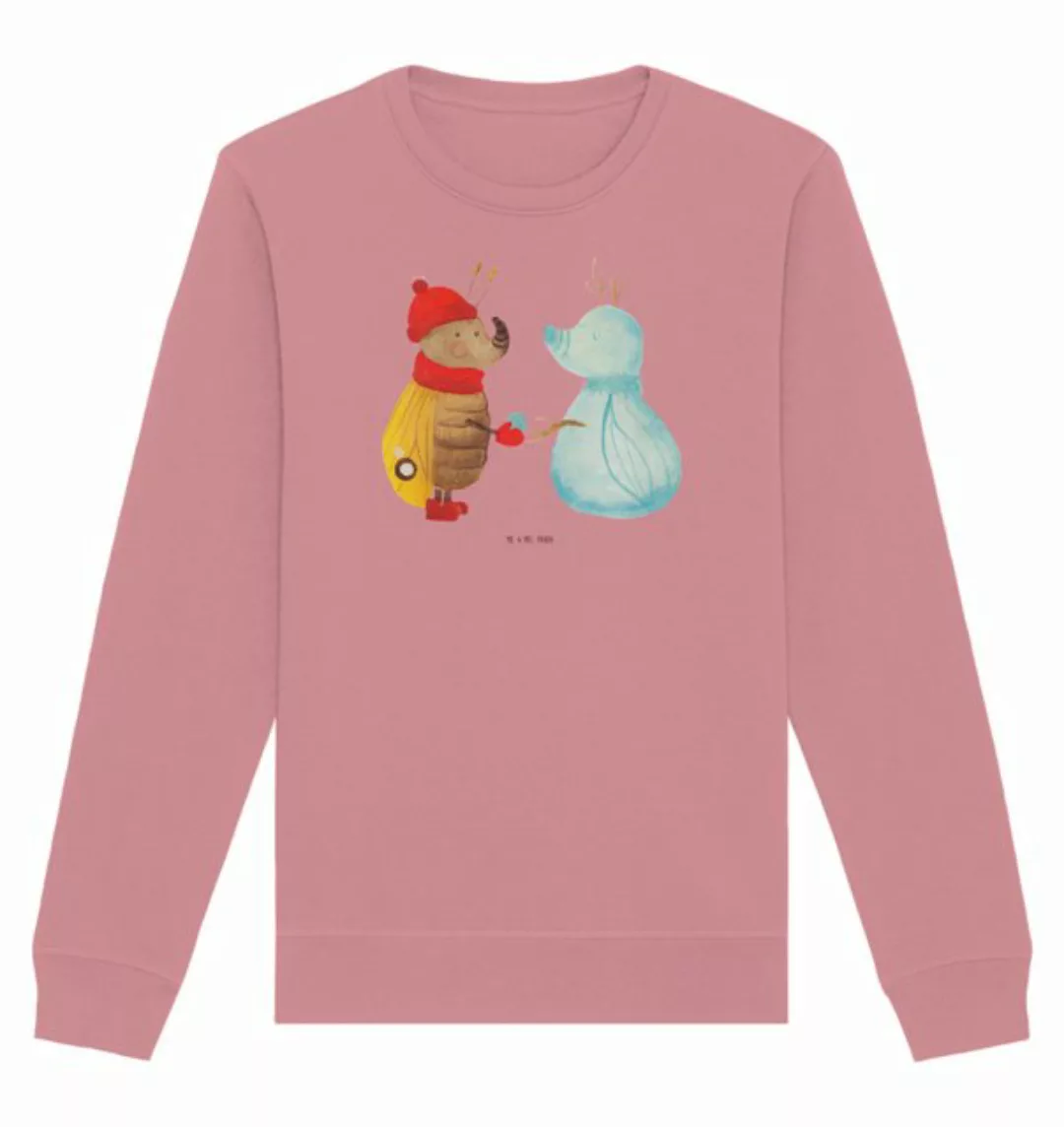 Mr. & Mrs. Panda Longpullover Größe M Nachtfalter Schneemann - Canyon Pink günstig online kaufen