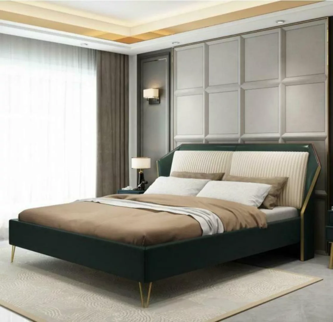JVmoebel Bett, Luxus Textil Bett Doppel Design Schlafzimmer Klassische Bett günstig online kaufen