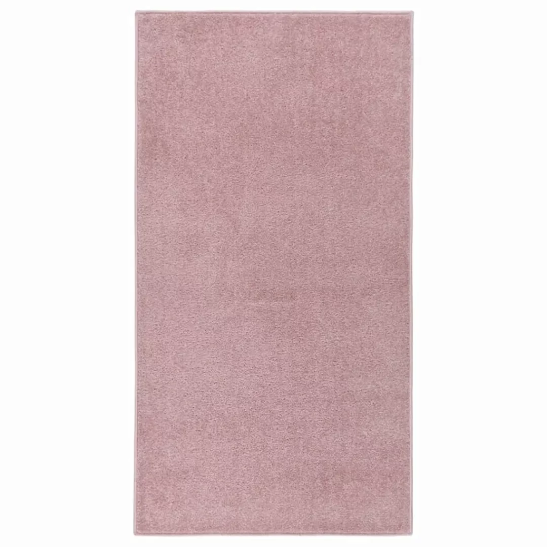 Vidaxl Teppich Kurzflor 80x150 Cm Rosa günstig online kaufen