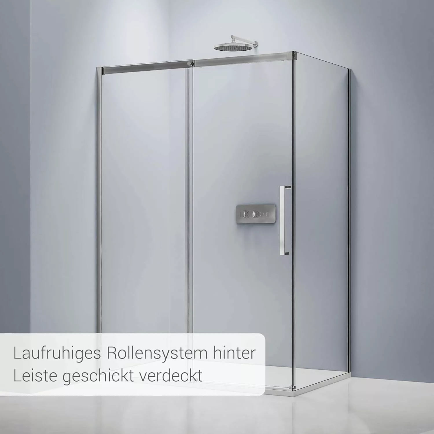 Bernstein Eckdusche DX906 FLEX, Schiebetür Soft-Close günstig online kaufen