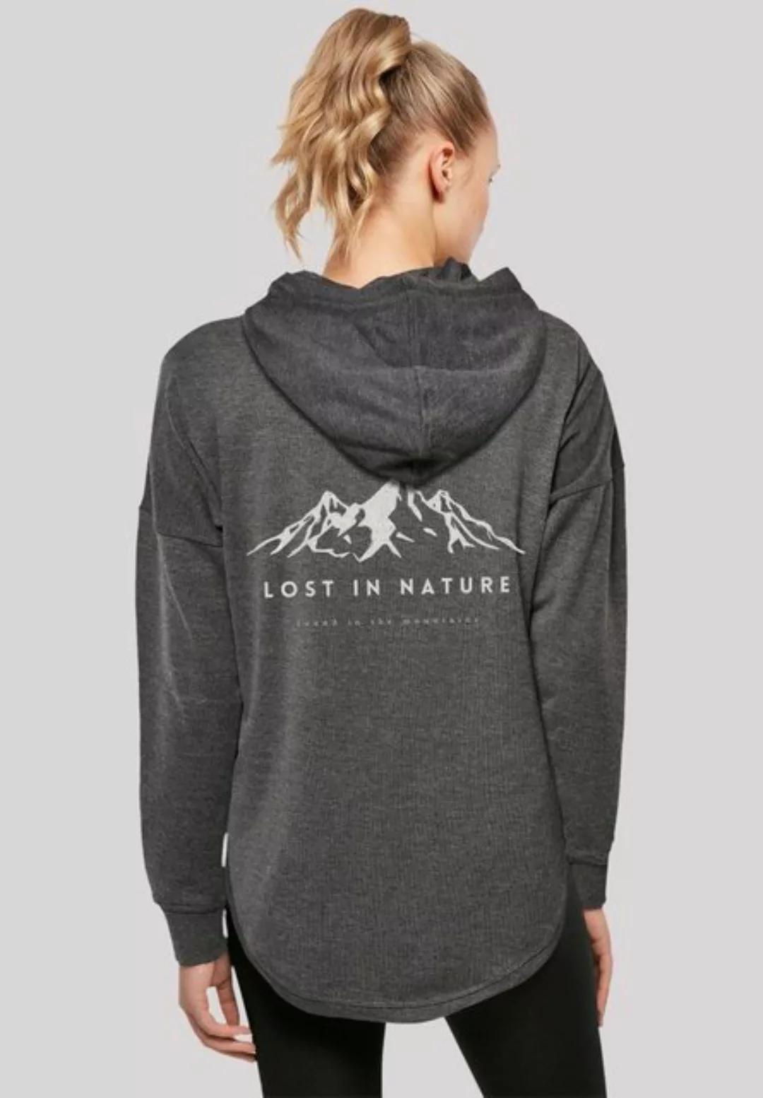 F4NT4STIC Kapuzenpullover Lost in nature Print günstig online kaufen